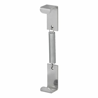 Morsetto per targa con molla - set da 4 pezzi