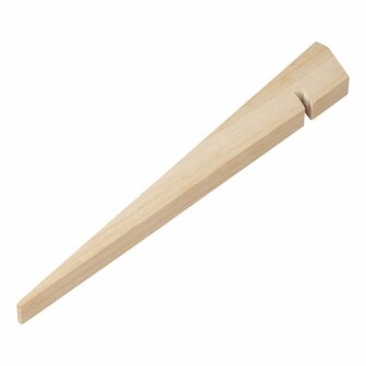 Picchetto per tenda 30cm legno 4 pezzi in sacchetto di plastica