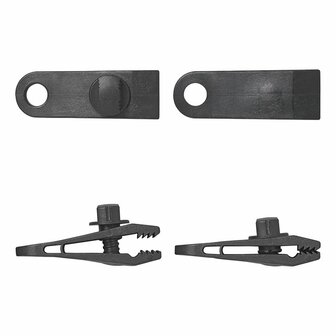 Clip per moquette da tenda con vite - set da 4 pezzi