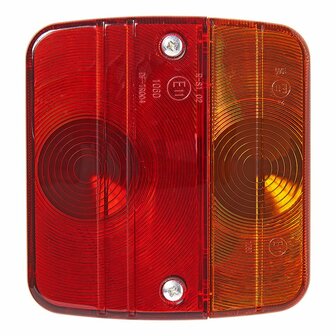 Fanale posteriore 4 funzioni 98x104mm