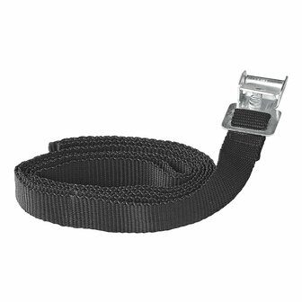 Cinghie di fissaggio con fibbia in metallo 1 8-150 cm - set da 2