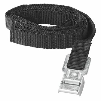 Cinghie di fissaggio con fibbia in metallo 1 8-150 cm - set da 2