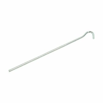 Picchetto per tenda 22cm in metallo con occhiello aperto 10 pezzi in sacchetto di plastica
