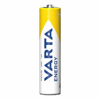 Batterie alcaline Varta Energy AAA 8 pezzi in confezione multipla