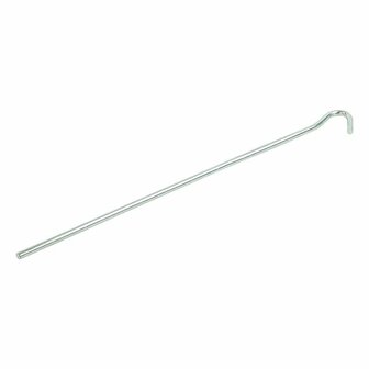 Picchetto per tenda 25cm in metallo con occhiello aperto 10 pezzi in sacchetto di plastica