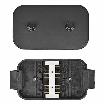 Scatola di collegamento cavi in ??plastica 8x4-pin collegamenti incrociati