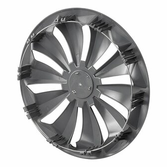 Copricerchi Fox nero 13 pollici