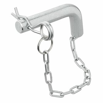 Perno bullone con perno di bloccaggio e catena per gamba di supporto 341522