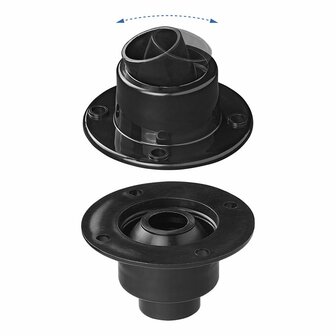 Piedini per gambe tavolo gradini girevoli - set da 4 pezzi