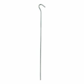 Picchetto per tenda 30cm in metallo con occhiello aperto 10 pezzi in sacchetto di plastica