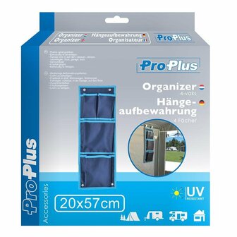 Organizer 4 scomparti 20x57cm