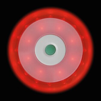 Disco di avvertimento 16+8LED arancione
