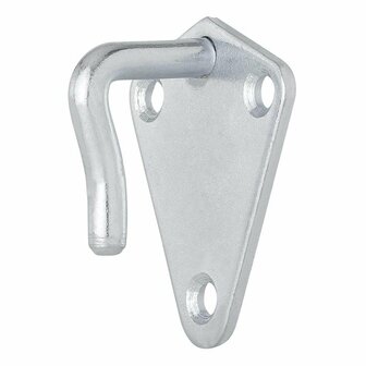 Gancio per corda in metallo 40x45mm saldato 10 pezzi