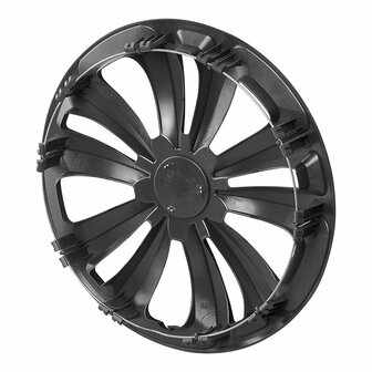 Copricerchi Terra argento nero 13 pollici