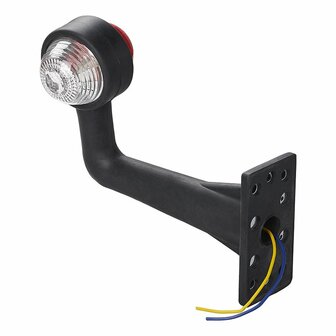 Larghezza rosso chiaro bianco 185mm angolato