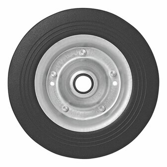 Cerchione ruota anteriore in metallo con pneumatico in gomma 200x50mm