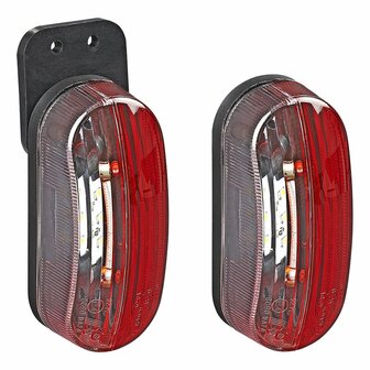 Larghezza luce LED rosso bianco sinistra