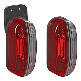 Larghezza luce LED rosso bianco destra