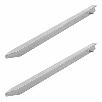T-peg 40cm metallo 2 pezzi in polybag