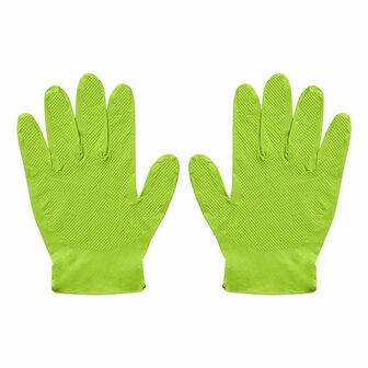 Guanti in nitrile Gripp-It L verdi scatola dispenser da 50 pezzi