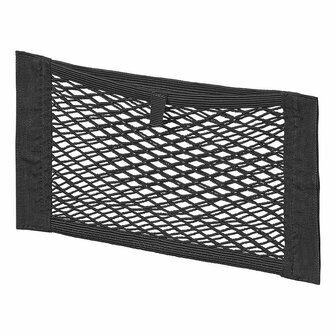 Rete portaoggetti elastica 40x25cm doppia con attacco velcro NS-6