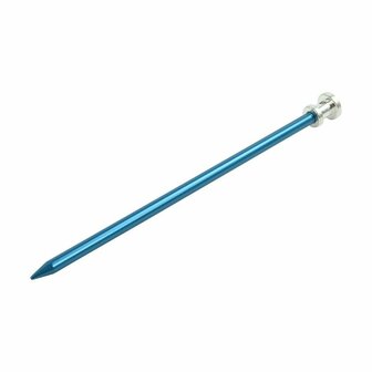 Picchetto da roccia 20cm alluminio 4 pezzi in sacchetto di plastica