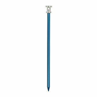 Picchetto da roccia 20cm alluminio 4 pezzi in sacchetto di plastica