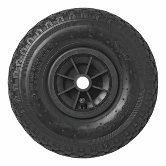 Ruota anteriore cerchione in plastica con pneumatico 260x85mm