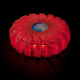 Disco di avvertimento 16LED arancione