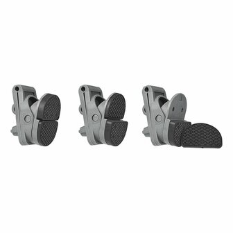 Clip per tenda da sole con chiusura a torsione - set da 3 pezzi