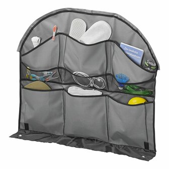 Organizer per ruote 9 scomparti 84 x 86 cm + 7 mm keder per roulotte camper