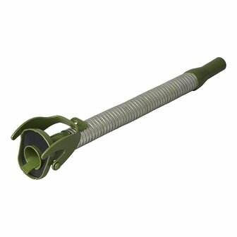 Beccuccio erogatore flessibile in metallo per benzina 20mm