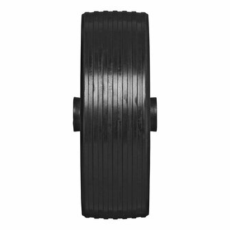 Cerchione in plastica con pneumatico anteriore in gomma 220x70mm