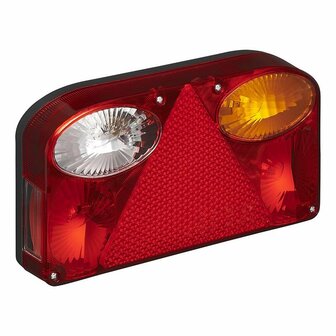 Fanale posteriore 6 funzioni 237x137mm destro