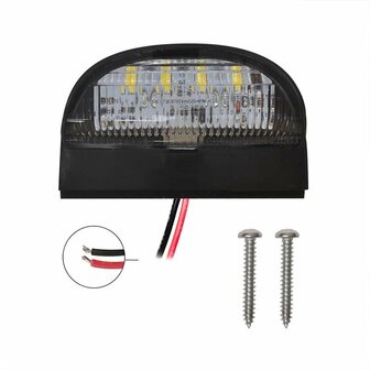Luce targa 72x50mm 4LED