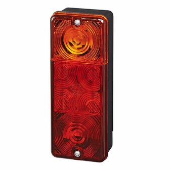Fanale posteriore 3 funzioni 210x83mm