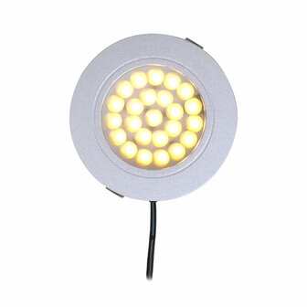 Faretto da incasso 24 LED 12V 220lm dia 65x11mm
