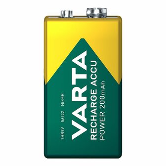 Batteria Varta Recharge Accu Power 9V 200 mAh