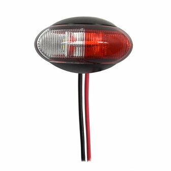 Larghezza luce 10-30V rosso bianco 60x34mm LED