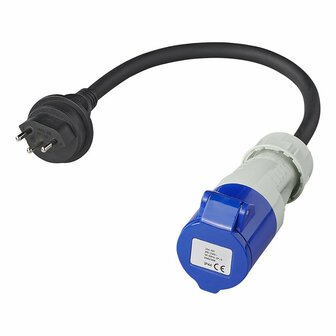 Cavo prolunga 40cm 3x2 5mm&sup2; da spina svizzera a CEE