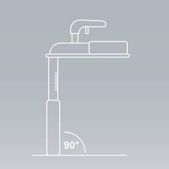 Bilancia a barra di trazione con base in plastica