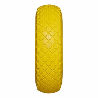 Pneumatico PU con cerchio in plastica 103.00-4
