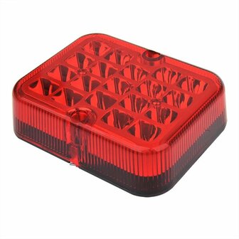 Fanale fendinebbia posteriore 100x81mm 19LED