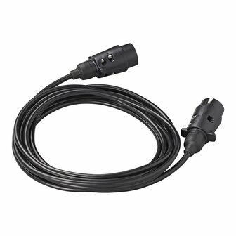Cavo prolunga 5M con 2x spina 7 poli PVC