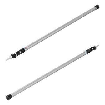 Palo per tenda telescopico 3 pezzi 106 - 280 cm