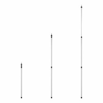 Palo per tenda telescopico 3 pezzi 106 - 280 cm