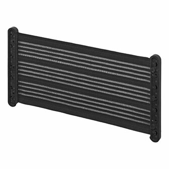 Rete portaoggetti elastica XL 45 x 26 5 cm con attacco in plastica