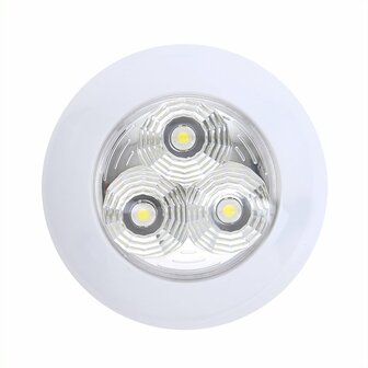 Plafoniera da superficie 3 led 12V 290lm dia 95x25mm