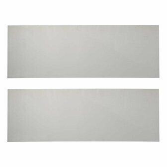 Pannello segnaletico in alluminio ECE 70set da 2 pezzi