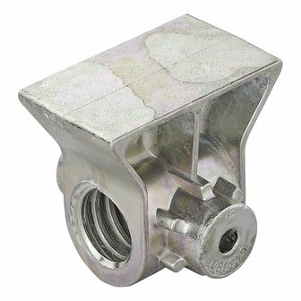 Supporto angolare blocco mandrino M20 x dia 17 mm